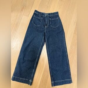 Frame Utility Relaxed Wide Jean in Gabriel